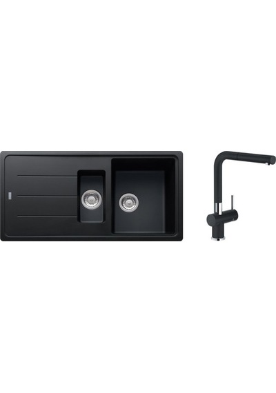 Franke Bfg 651 Nero Eviye. Active Plus Doccia Nero Armatür Seti