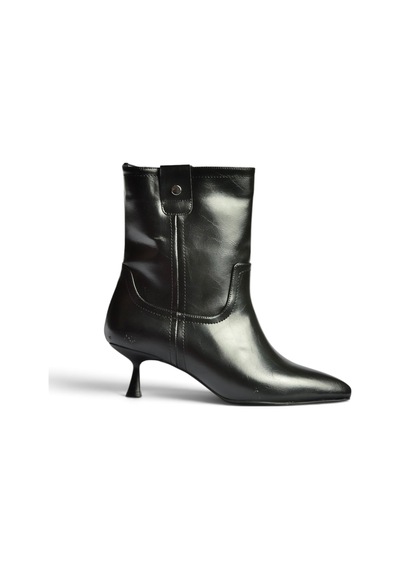 Fox Shoes Z282810709 Siyah İnce Topuklu Kadın Bot