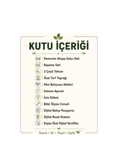 Bahçe Kutum Keşif Serisi