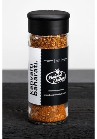 Baharat Dükkanı Kahvaltı 40gr Cam Açık Bej