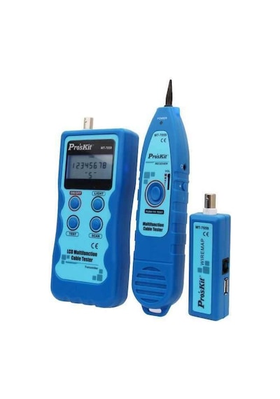 Proskit Mt-7059 Lcd Çok Fonksiyonlu Kablo Test Cihazı
