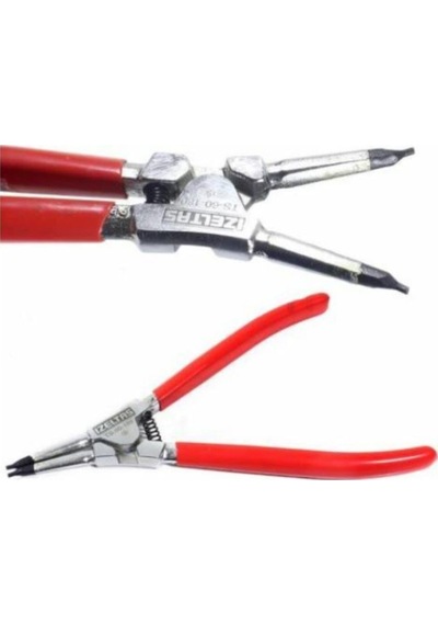 İzeltaş Dış Segman Pense Yaylı Düz 180 Mm 3301120180