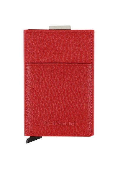 Walsmart Cover Clip Floater Akıllı Mekanizmalı Deri Cüzdan Kırmızı