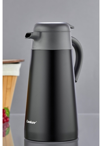 Cooker Colorstay Dailyserve 2 Litre Paslanmaz Çelik Termos Ckr2113 Siyah
