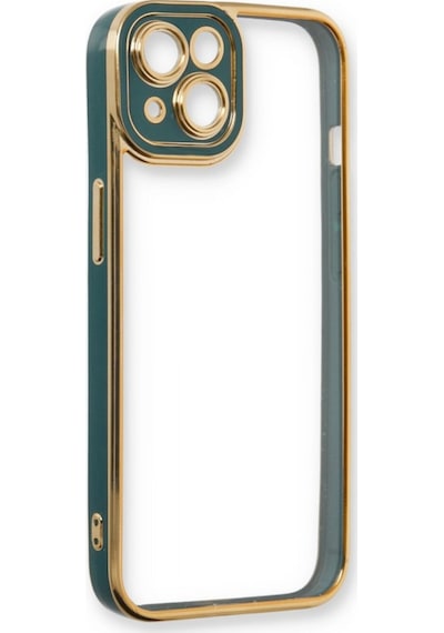Apple Uyumlu iPhone 13 Kilif Lazer Lens Kamera Çerçeveli Kapak 552624511