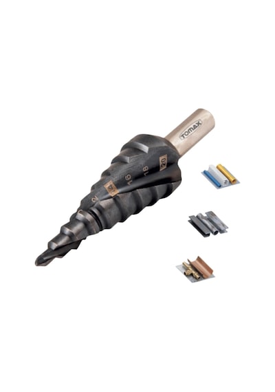 Tomax Expert 4-20 Mm Kademeli Matkap Ucu Altin Kaplamalı Hss Basamaklı Sac Delme Ucu