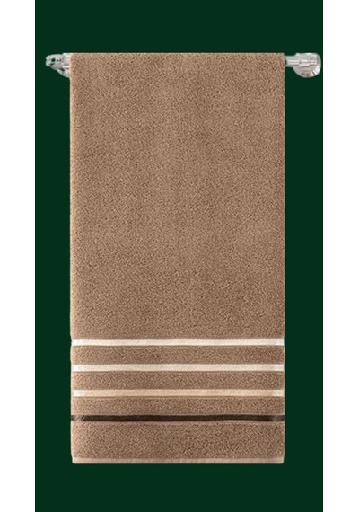 Banyo Havlu Seti 4 Lü Bale Premium - 70x140cm X2 / 50x90cm X2 Kahverengi