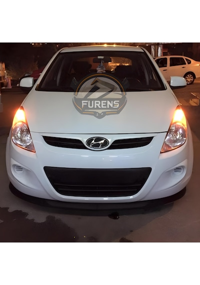 Hyundai İ20 2008-2014 Uyumlu H Lip Esnek Ön Lip 2 Parça Karlık Ön Ek Tampon Altı Dill