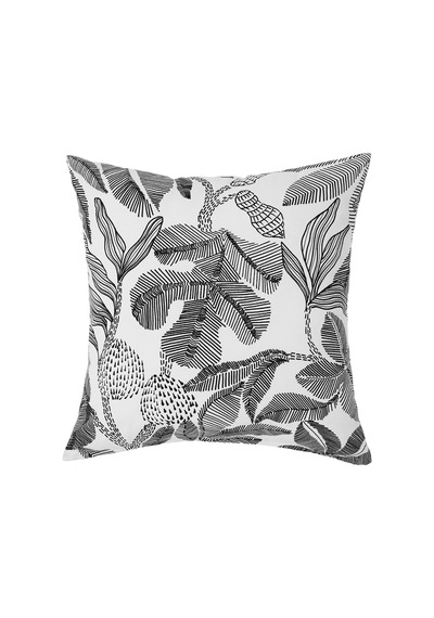 Ikea Brokdracena Yastık Kılıfı 50 X 50 Cm Siyah - Beyaz