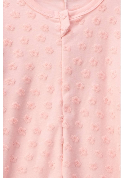 Babyhola Mevsimlik Çocuk Uyku Tulumu 1.5 Tog 1-8 Yaş Unisex Uzun Kollu %100 Pamuk 2710 Pembe