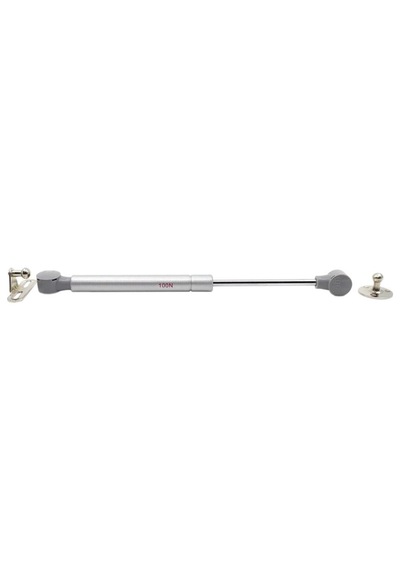 Gazlı Piston Dolap Kapak Amortisörü 100n 10kg Gri Gri