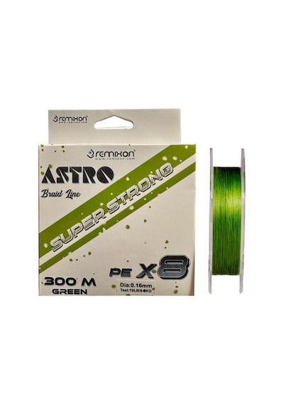 Remixon Astro 8x 0.16mm 300m Green İp Misina