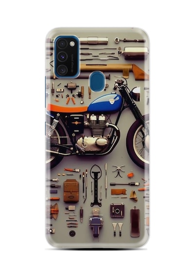 Samsung Galaxy M21 / M30s Uyumlu Kılıf Desen Baskılı Silikon Name-1052.jpg Renk44 Renk44