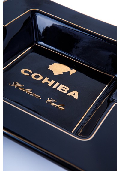 Cohiba Siyah-gold Porselen İkili Puro Küllüğü - Tr8270