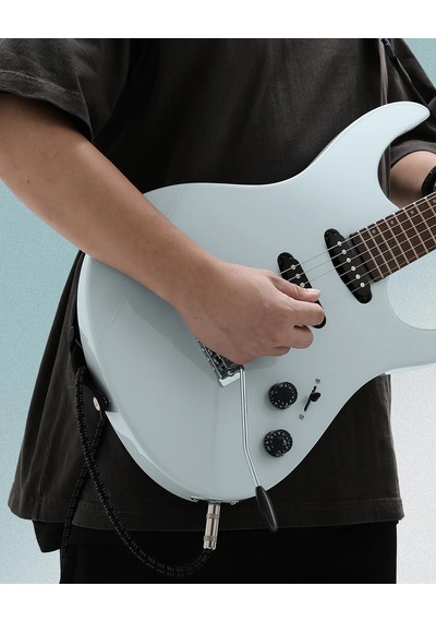 Donner Dmt-66 Elektro Gitar Gri