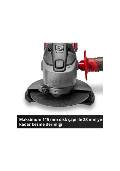 Akülü Avuç Taşlama Makinesi Tc-ag 18/115 Li-solo 4431130