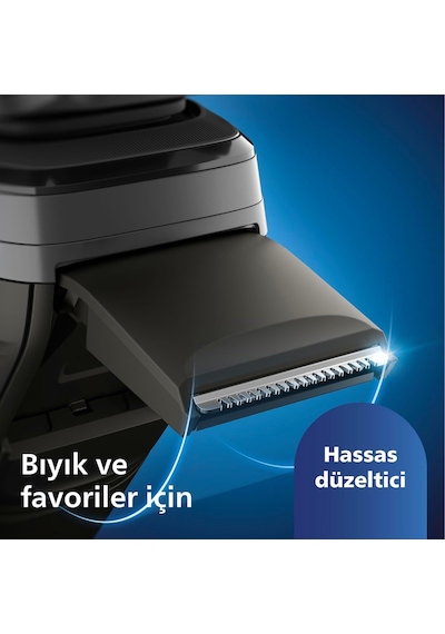 Tr Serisi Tıraş Makinesi Sinekkaydı Tıraş Skin Iq Teknolojisi Islak Ve Kuru Kullanım Hassas Düzeltici Başlık S5 1 - 2 Saat