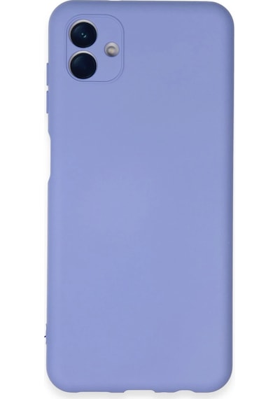 Newface - 53 - Samsung Galaxy A04e Kılıf Nano İçi Kadife Silikon - Metemıx - - Lila LİLA