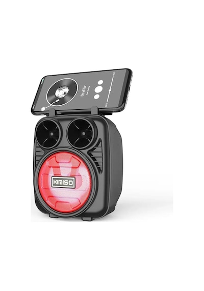 Hera Bluetooth Hoparlör Taşınabilir Ses Bombası Led Işıklı Extra Bass Ses Speaker Sd Kart-usb