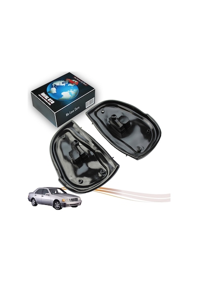 Mercedes C W202 1997-2001 Makyajlı Kasa, Elektrikli Katlanır Ayna Lastiği Sol & Sağ