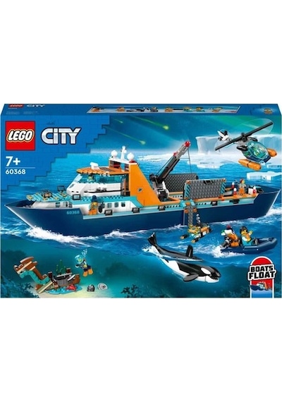 LEGO® City 60368 Kutup Keşif Gemisi 815 Parça