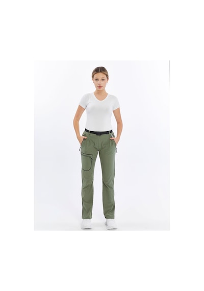 Mapamyumco Quick Dry Kadın Trekking Pantolon-yeşil Yeşil