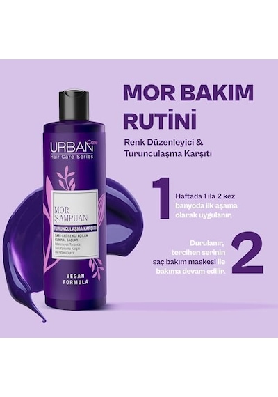 Ayrex Turunculaşma Karşıtı Mor Saç Bakım Şampuanı-250 Ml-sülfatlı