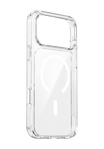 Apple Uyumlu iPhone 17 Pro Kılıf M-safeli Wiwu Cs-202 Crystal Shield Pro Seri Anti Yellowing Sert Pc Kapak Şeffaf