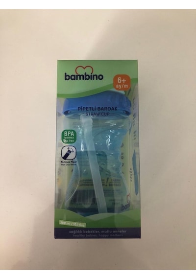 Pipetli Bardak 300 Ml 6ay+