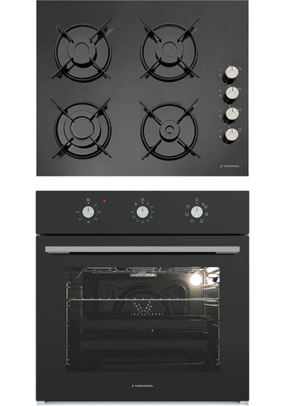 Termikel BO O6435C B - BH P6144C B Ankastre Set Siyah