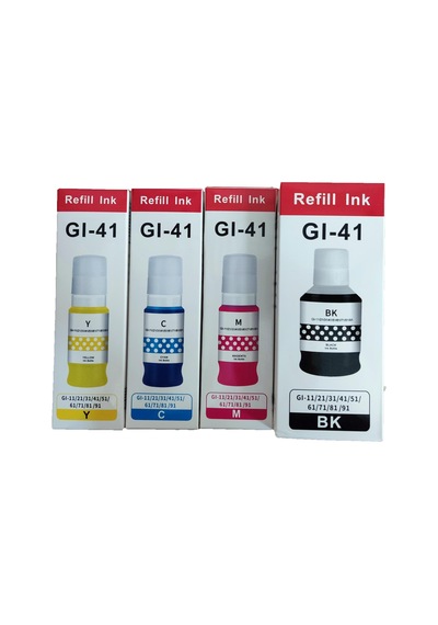 Melsan Canon Pixma G2430 Mürekkep Takım 4 Renk Set Muadil Diğer