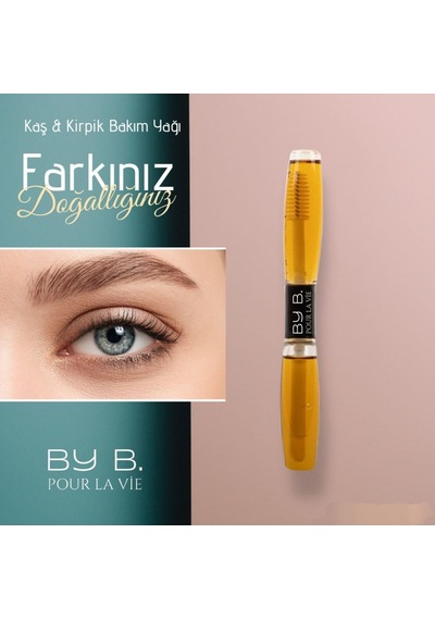 By B. Pour La Vie Kaş Ve Kirpik Yağı 8ml+8ml 16ml Eyebrow & Lash Care Oıl 0
