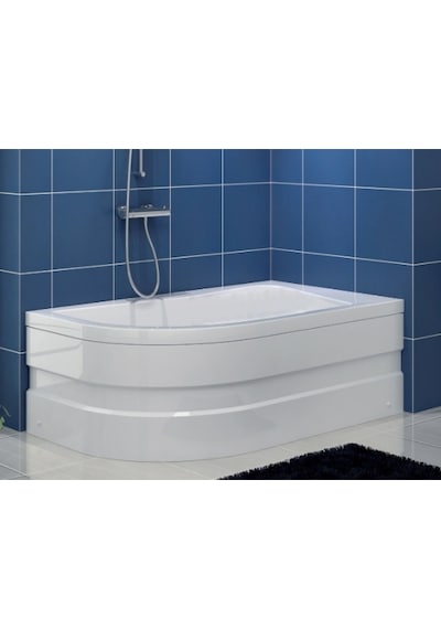 Shower 80X110 Ferısya Asimetrik Oval Mini Küvet