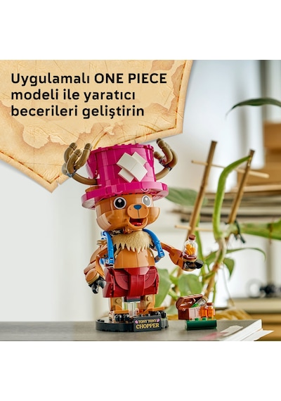 LEGO® ONE PIECE Tony Tony Chopper 75643 - 9 Yaş ve Üzeri Çocuklar için Aksesuarlar İçeren Yaratıcı Oyuncak Yapım Seti (577 Parça)