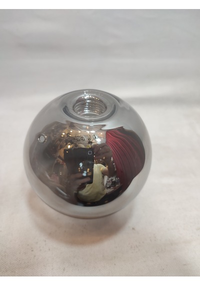 G.9 Ampule Göre,glob Avize Camı.füme Renkte Çapı:10.00 Cm Küre.kendinden Dişli