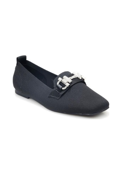 Pierre Cardin Papuçcity Sprs 03400 Kadın Günlük Keten Babet Sıyah