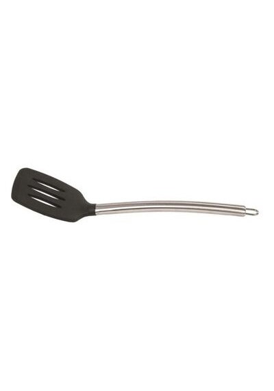 Epinox Profesyonel Çelik Saplı Silikon Spatula Siyah Ss-35s