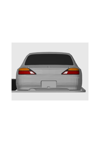 Nissan Silvia S15 1:24 Ölçekli Kendin Birleştir Model