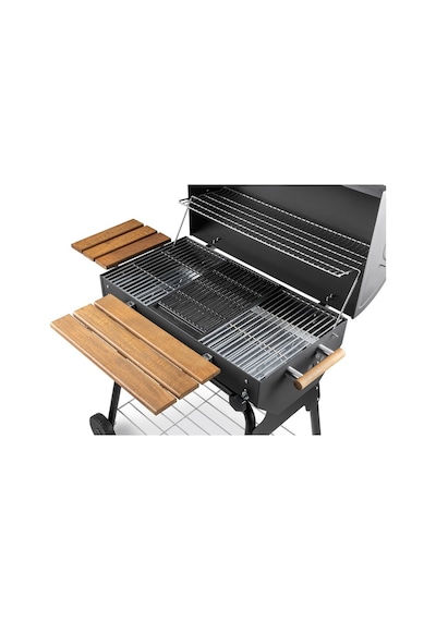 Grillord 75 Kömürlü Barbekü 1 Adet Döküm Izgaralı + Hediye Seti Önlük + Kılıf