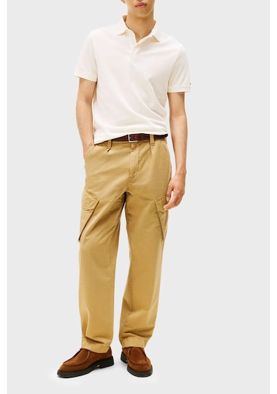 Tommy Hilfiger Erkek Polo Yaka T Shirt Mw0mw41513 Z00 Açık Bej Açık Bej