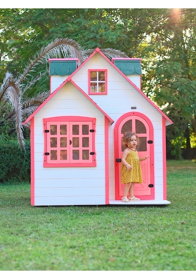 Mandu Ahşap Çocuk Oyun Evi Playhouse Beykoz