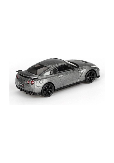 1/64 Model Araç Gtr Nismo R35 Crs Version Dark Metal