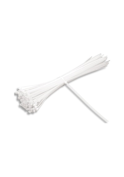 Plastik Kablo Bağı 3,6x300 Beyaz 100li Paket