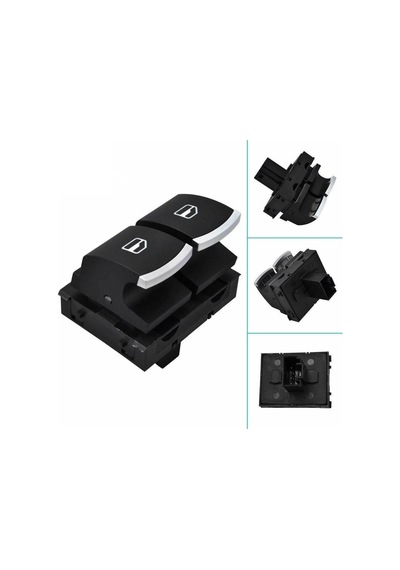 Volkswagen Polo Sol Çiftli Cam Açma Düğmesi 2009-2013 xxKromxx