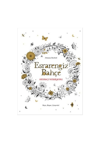 Esrarengiz Bahçe Sanatçı Versiyonu - Johanna Basford - Edam