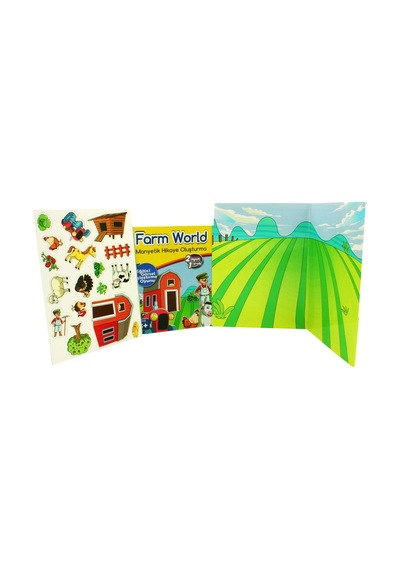Todizoo Farm World Manyetik Oyuncaklar Hikaye Oluşturma