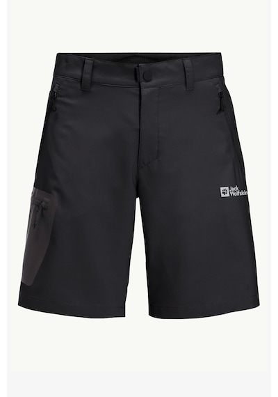 Jack Wolfskin Active Track Erkek Şort 1503792-6000-siyah