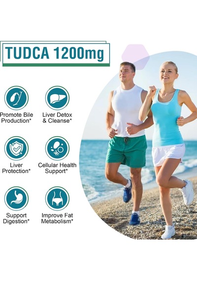 Zingicin Tudca Liver Detox Cleanse Digestion 1200mg 60 Caps