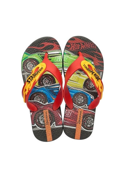 Ipanema İpanema Hot Wheels Çocuk Parmak Arası Terlik Renkli 25/34 H0384-RB Kırmızı