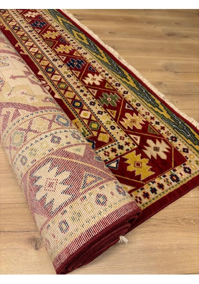 Premium Saltanat %100 Safyün Halı Kök Boyama Var 200x300 Ebatlı